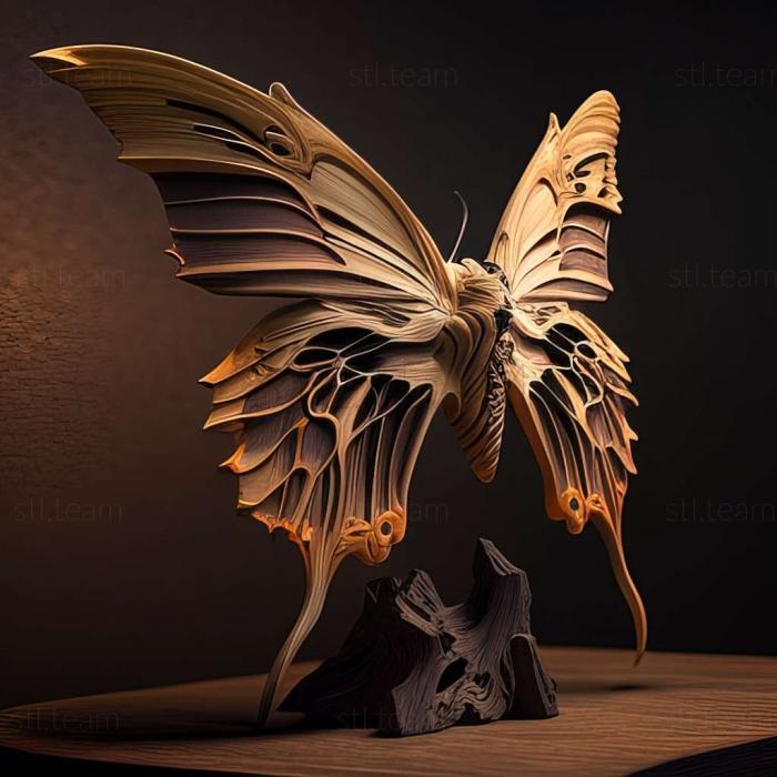3D model Papilio crino (STL)
